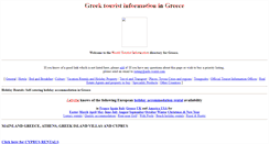 Desktop Screenshot of info-greece.co.uk